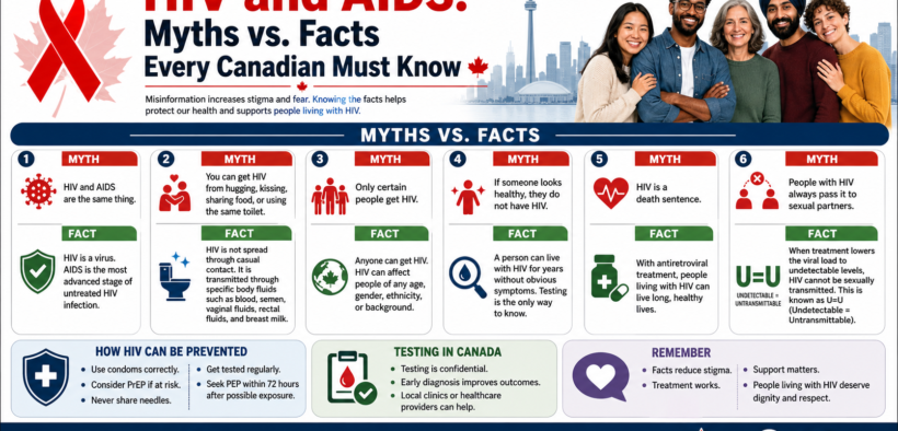 HIV and AIDS: Myths vs. Facts Every Canadian Must Know