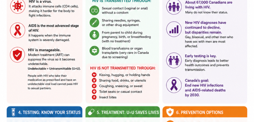 HIV and AIDS: What Every Canadian Should Know in 2025